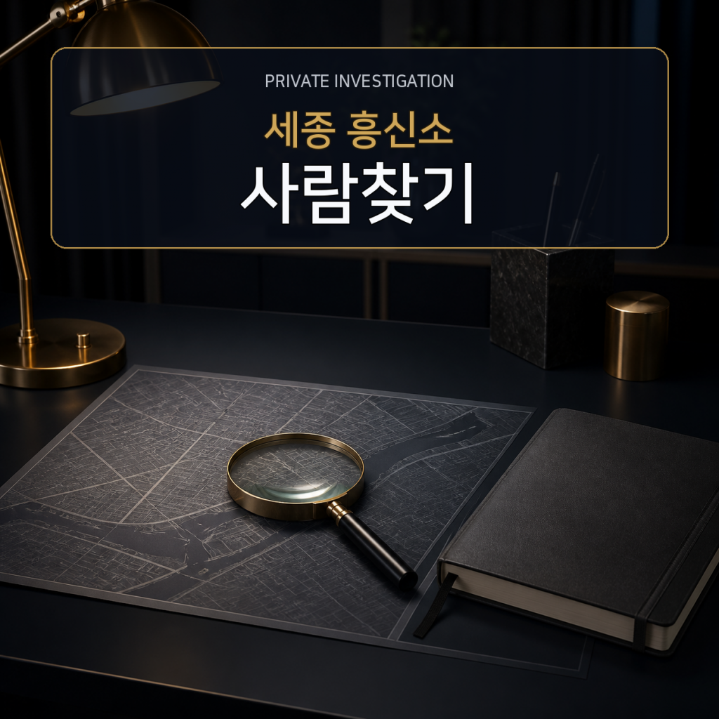 세종 사람찾기·소재파악 전문 흥신소